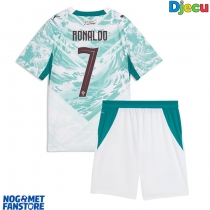 Portugal Cristiano Ronaldo #7 Gostujuci Dres za djecu SP 2026 Kratak Rukav (+ Kratke hlače)